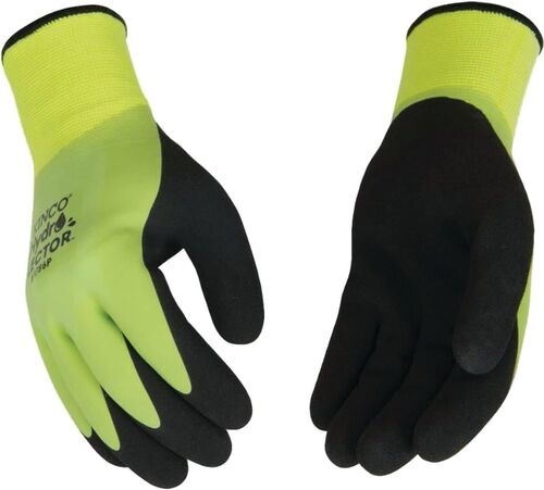 Men's Hydroflector Lined Waterproof Latex Work Gloves