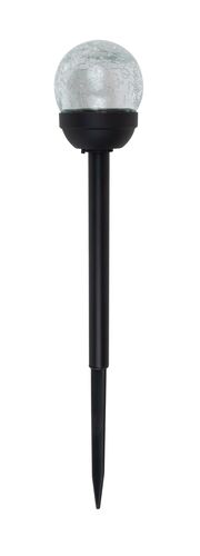 Solar Crackle Ball Stake Light - 3-Pack