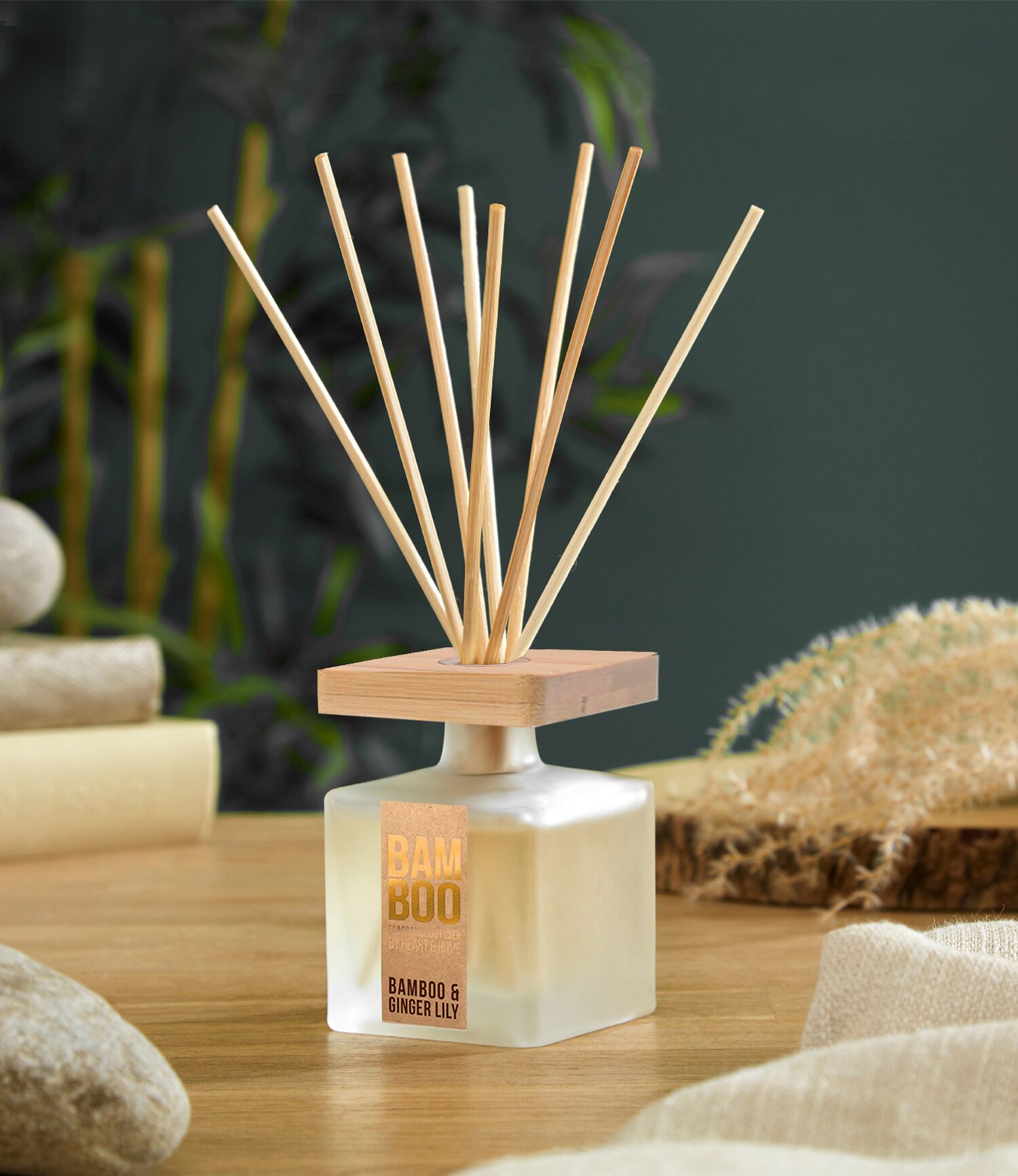 Heart & Home Bamboo & Ginger Lily Diffuser