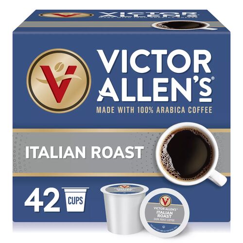 Italian Roast Coffee Single Serve K-Cups - 42 Count