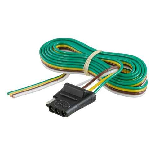 4-Way Flat Connector Socket Vehicle Side - 60"