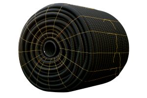 4" Perforated Heavy Duty Drain Tile Roll - 100'