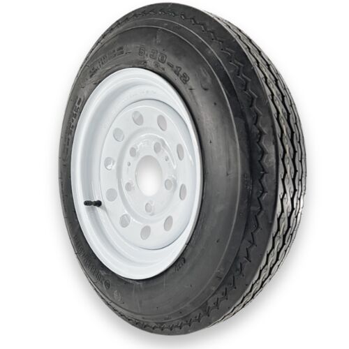 High Speed Trailer Tire Assembly 6-Ply 5.30-12 TL (5 on 4.5 Bolt Pattern)