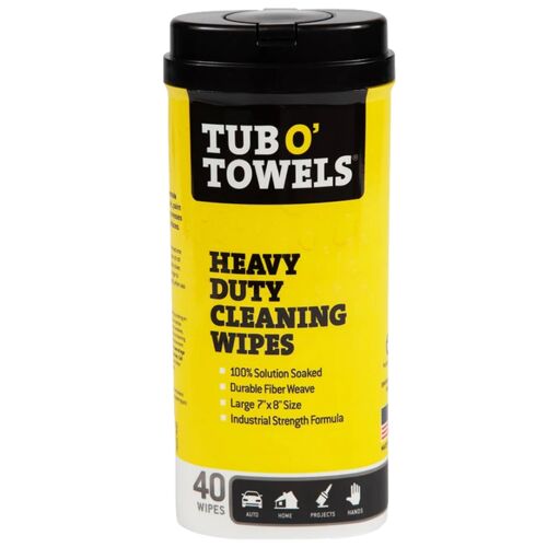 Heavy Duty Cleaning Wipes - 40 Wipes