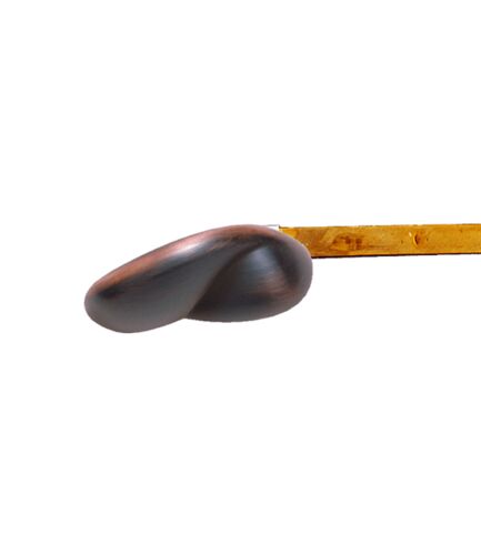 Universal Toilet Tank Lever in Oil Rubbed Bronze with Brass Arm