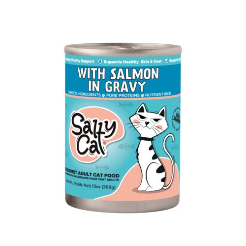 Salmon in Gravy Wet Cat Food - 13 oz