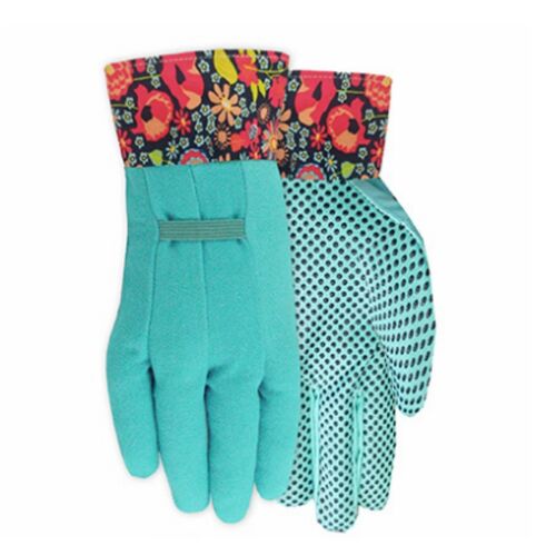 Women's Canvas Dot Gardening Gloves