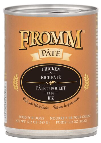 Chicken & Rice Pate Wet Dog Food - 12.2oz