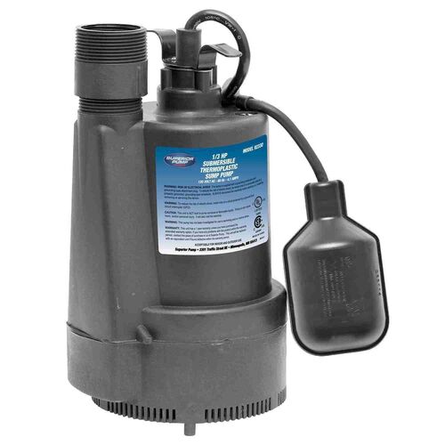 Sump Pump Submersible Thermoplastic