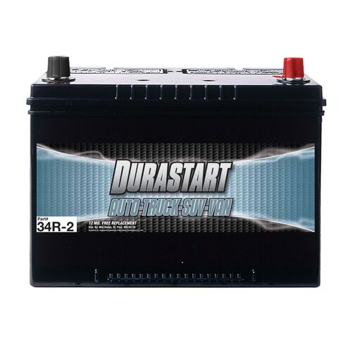 12 Volt 620 CCA Auto Battery - 34R-CS