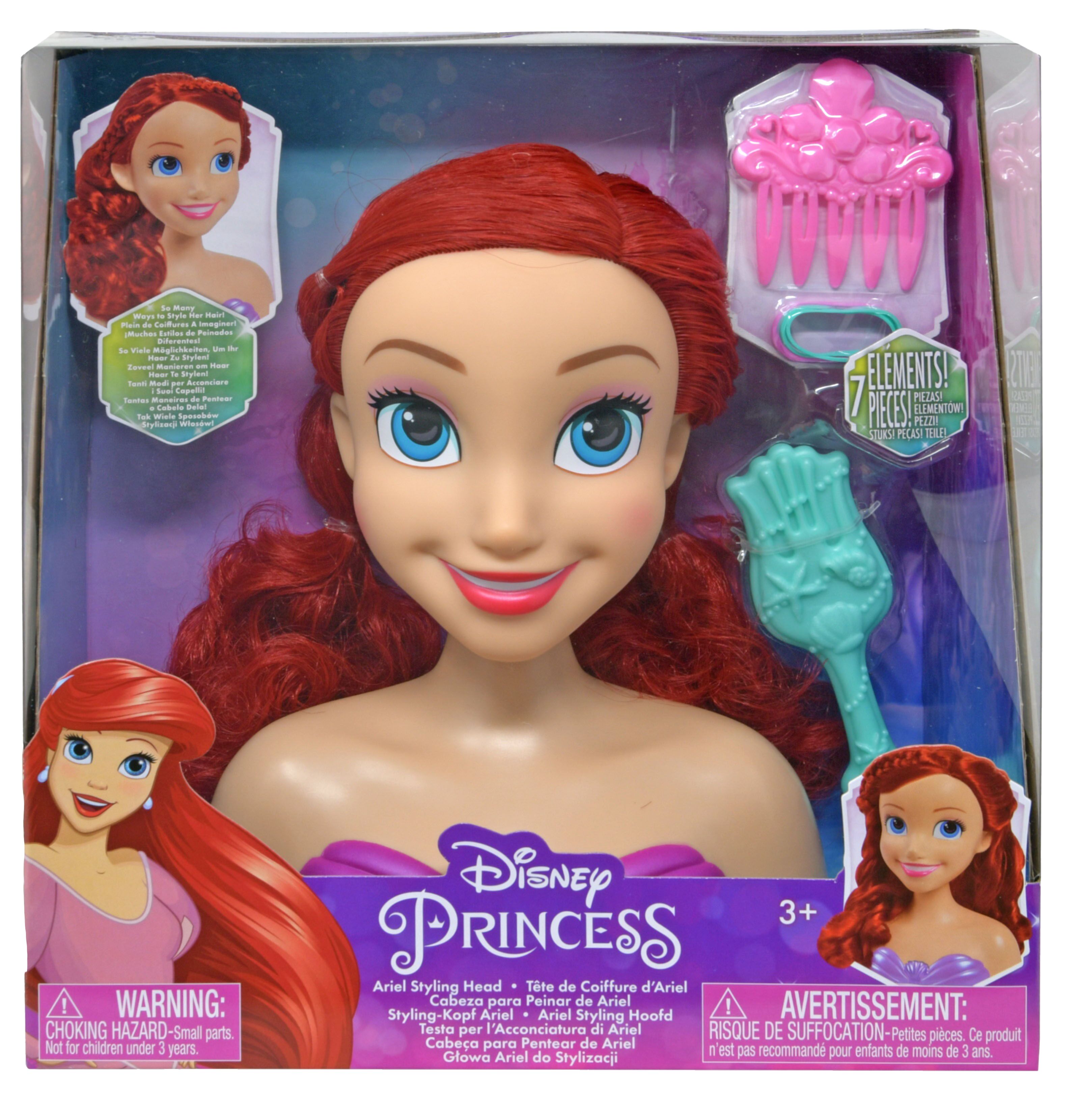 Disney Princess Ariel Styling Head