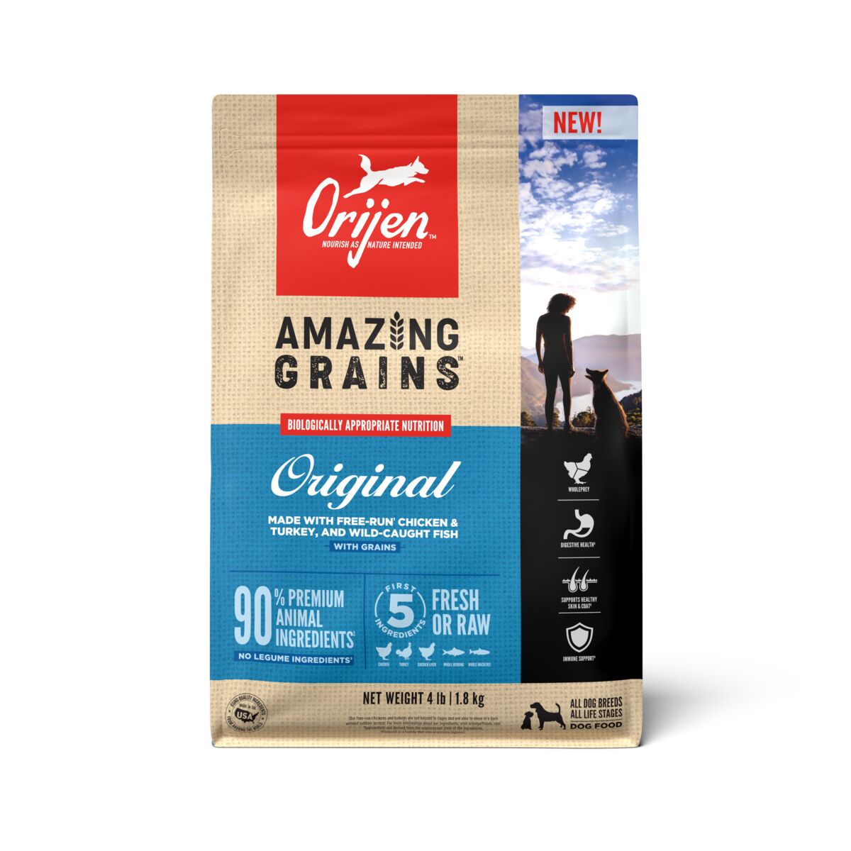 Amazing Grains Original Dry Dog Food