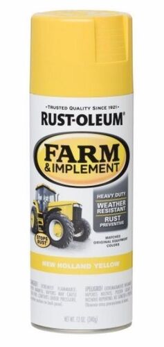 Farm & Implement New Holland Yellow Spray Paint (12 Oz)