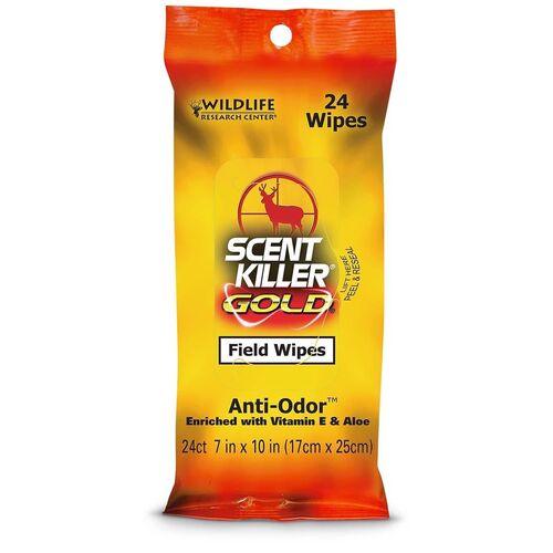 24 Pack Gold Field Wipes