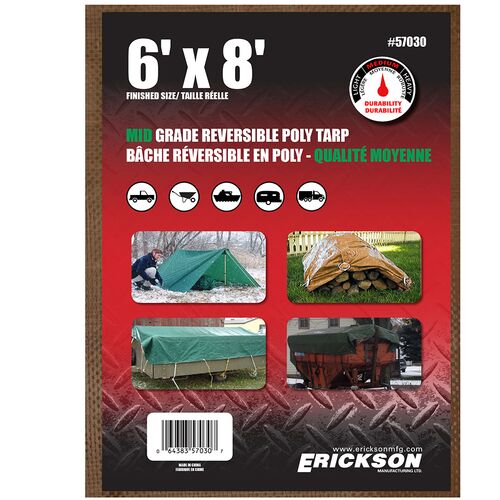 Green & Brown Weave Tarp