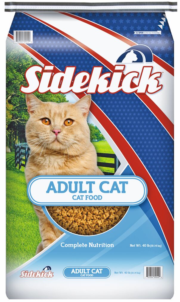 Sidekick Adult Cat Food 40 Lb