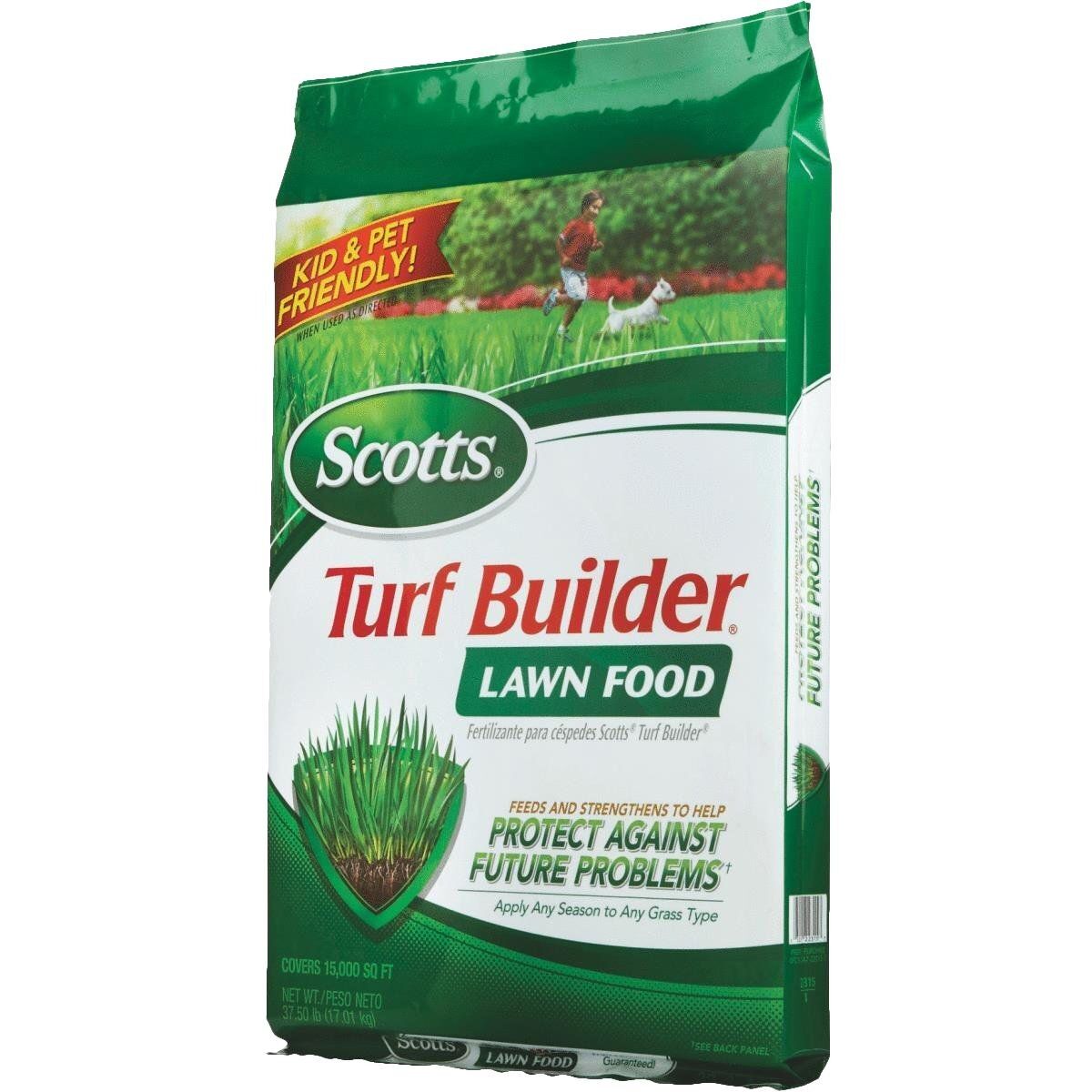 Scotts Turf Builder Lawn Food - 12.5 Lb Bag, Covers 5,000 Sq Ft, For Northern Lawns