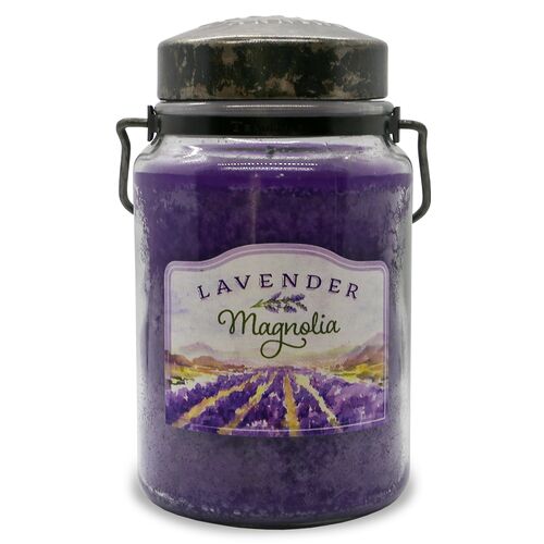 26 Oz Lavendar Magnolia Candle Jar