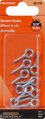 Hardware Essentials Zinc Screw Eye