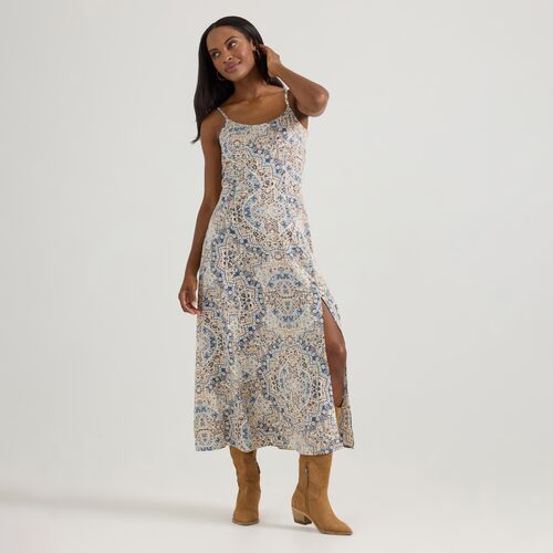 Women's Western Tank Maxi Dress