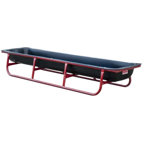 10' Painted Feed Bunk Feeder in Red