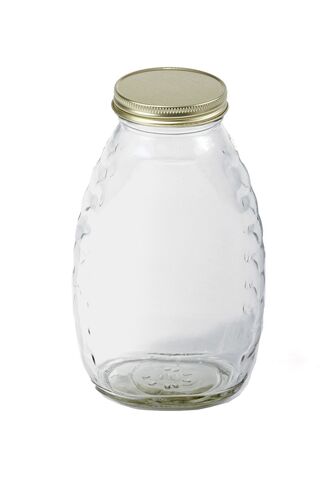 16 oz Glass Jar with Lids - Case of 12