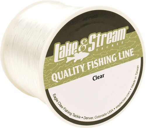 30# Lake & Stream Mono Line 200Yd Clear