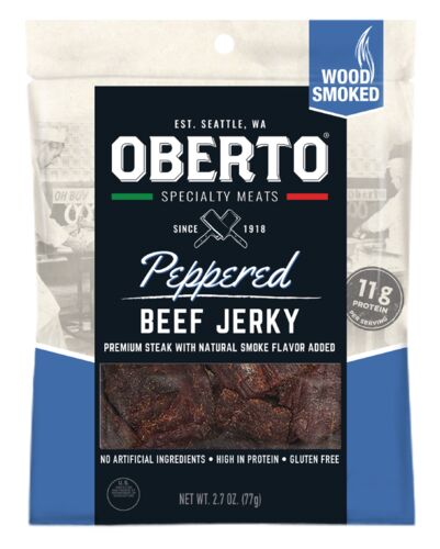 All Natural Peppered Beef Jerky - 2.7 Oz