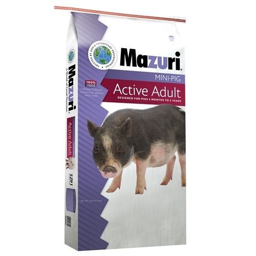 Mini-Pig Active Adult Pellets - 25 lbs
