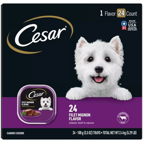 Filet Mignon Flavor Wet Dog Food Multipack - 3.5 oz / 24-Count