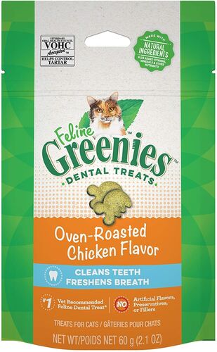 Oven Roasted Chicken Flavored Dental Cat Treats