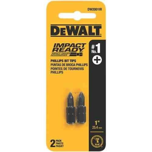 Phillips Style Impact Ready Bit Tip (2 Pack)