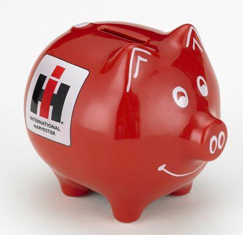 Case Piggy Bank IH Logo