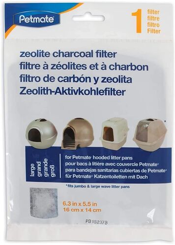 Zeolite Filter For Hooded Litter Box - Large