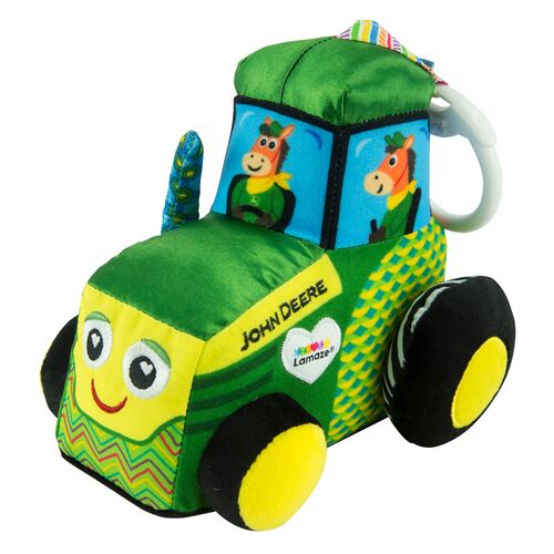 Lamaze John Deere Tractor Car Seat and Stroller Toy