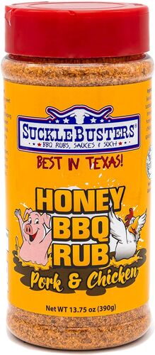 Honey BBQ Rub for Pork and Chicken - 13 oz