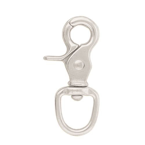 5/8" Nickel Plated Round Scissor Snap
