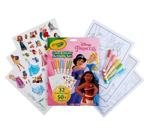 Princess Color & Sticker Activity Set