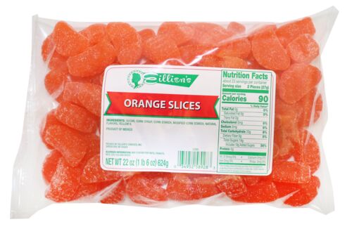 Orange Fruit Slices Jelly Candies - 22 Oz