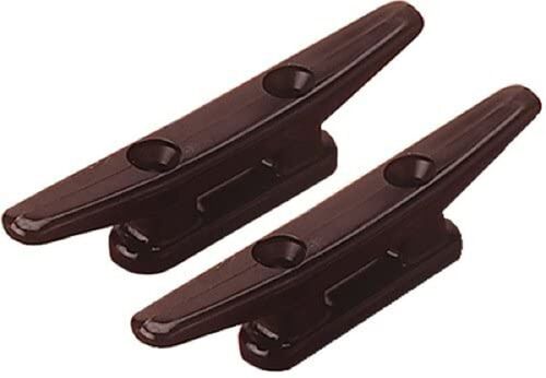 5" Nylon Marine Dock Cleat Black