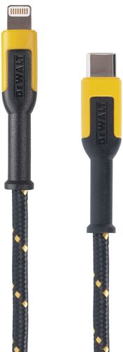4' Reinforced Cable for Lightning to USB-C