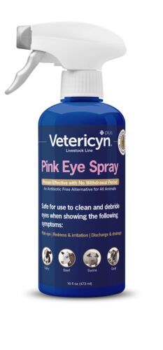 Pink Eye Spray for Animal Use - 16 oz