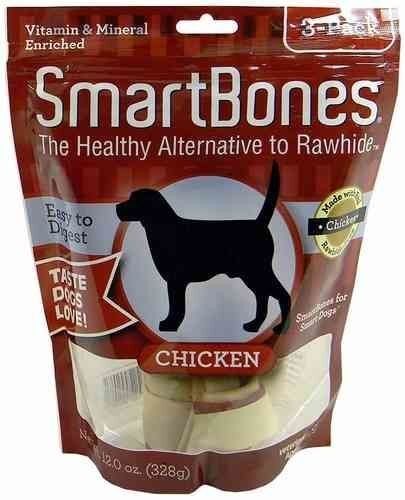 SmartBones Premium Peanut Butter Flavored Non-Rawhide Dog Treat - Large ...