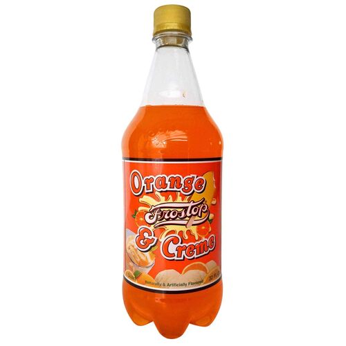 Orange Creme Soda Pop 32 Oz Single Bottle