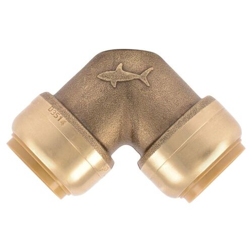 3/4" x 3/4" Push-to-Connect Brass 90- Degree Elbow Fitting