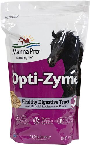 Manna Pro Opti-Zyme Microbial Digestive Supplement for Horse - 3 Lb