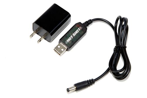 USB Charger for Hot-Shot Brand Rechargeable Livestock Products