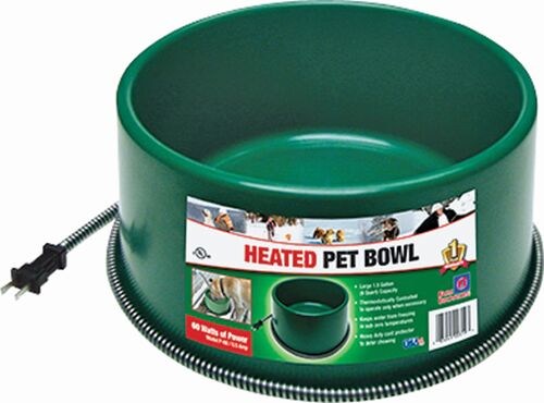 Heated Pet Bowl - 6 Qt