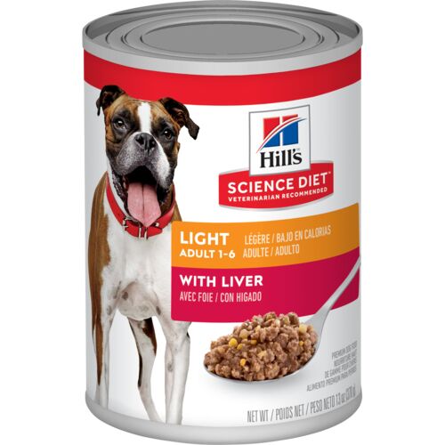 Adult Light with Liver Dog Food - 13 oz