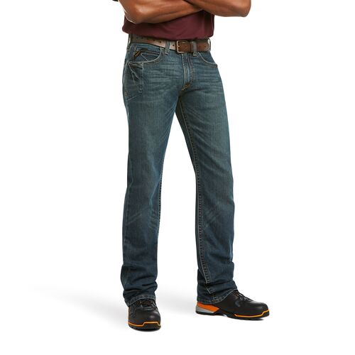 Men's M5 Rebar Straight DuraStretch Edge Stackable Straight Leg Jean in Ironside